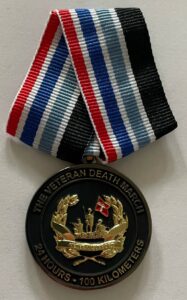 100 KM Veteranmarch medaljen